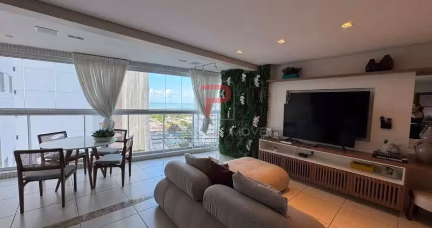 Apartamento em condomínio clube com 3 suítes+dce no altiplano cabo branco  -  joão pessoa