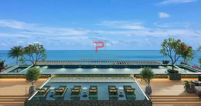 Apartamento duplex com 141m² a 60m do mar no jardim oceania