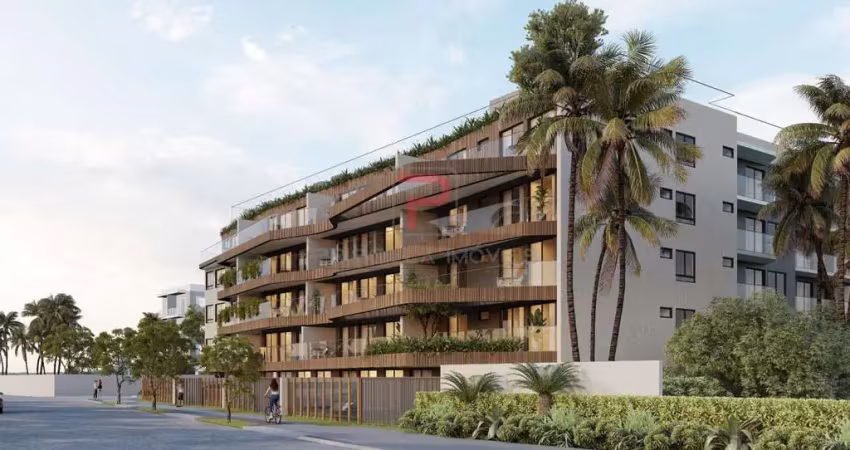 Apartamento com 2 quartos à beira-mar de praia formosa em cabedelo