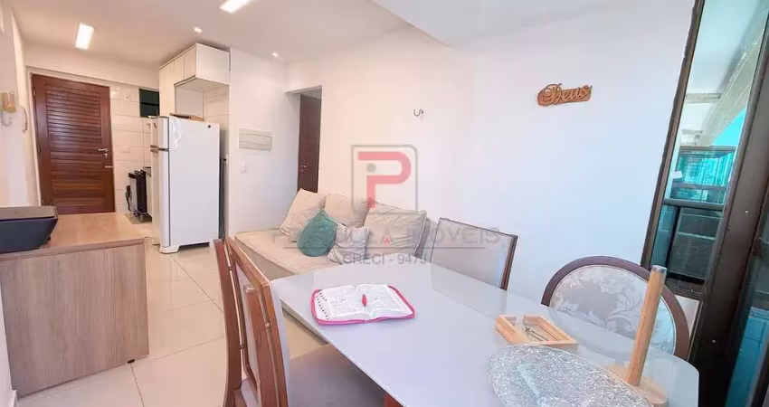 Flat todo projetado e mobiliado em manaíra - a 400m do mar!