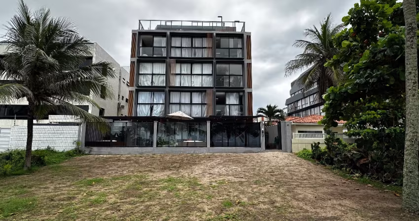 Flat mobiliado pé na areia