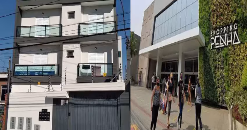 Apartamento / novo para venda em são paulo, penha, 2 dormitórios, 1 banheiro, 1 vaga