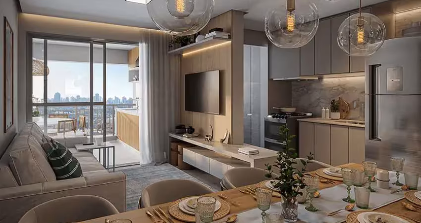 Apartamento / novo para venda em são paulo, vila guilhermina, 2 dormitórios, 1 banheiro, 1 vaga