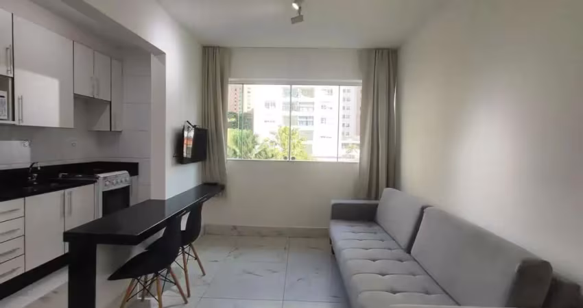 Apartamento para Locação em Belo Horizonte, Lourdes, 2 dormitórios, 1 banheiro, 1 vaga