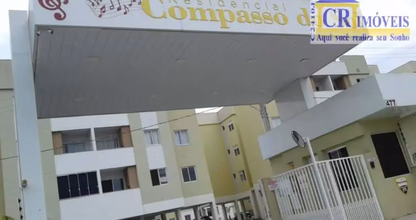 Apartamento de 2 dorm. com sacada e churrasqueira -  são josé/sc