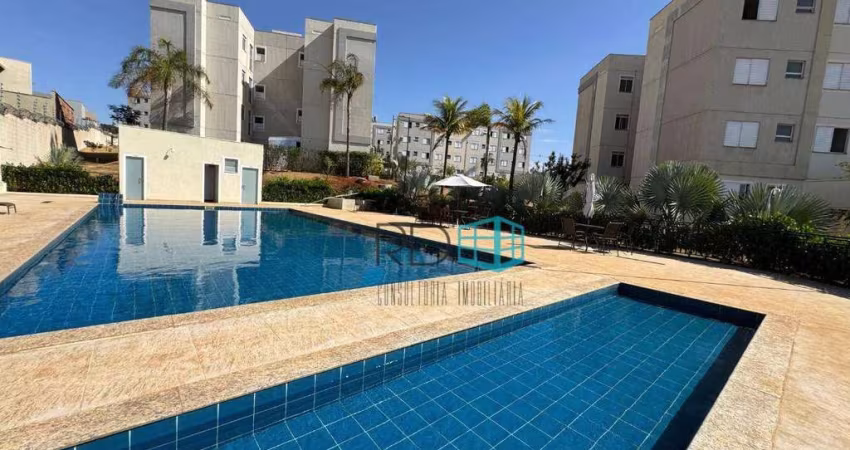 Apartamento com 2 dormitórios à venda com elevador, 42 m² por R$ 250.000 - Recreio das Acácias - Ribeirão Preto/SP