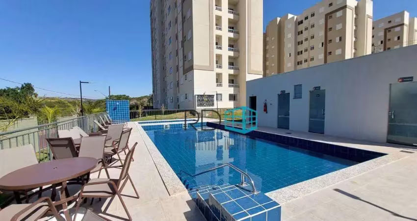 Apartamento com 2 dormitórios à venda, 45 m² por r$ 255.000 - recreio das acácias - ribeirão preto/sp