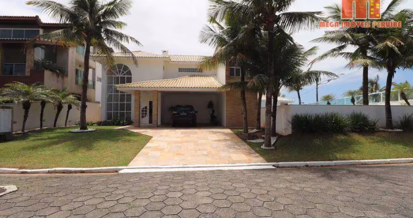Casa com 6 dormitórios à venda, 583 m² por r$ 4.700.000,00 - bougainvillee i - peruíbe/sp