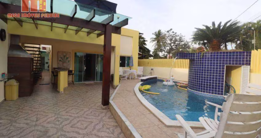 Casa com 3 dormitórios à venda, 150 m² por r$ 730.000,00 - cidade nova peruibe - peruíbe/sp