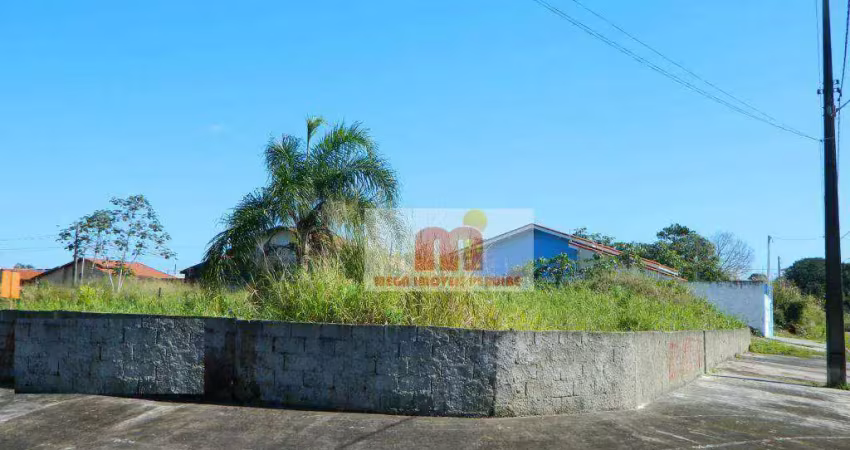 Terreno à venda, 252 m² por r$ 170.000,00 - estância são josé - peruíbe/sp