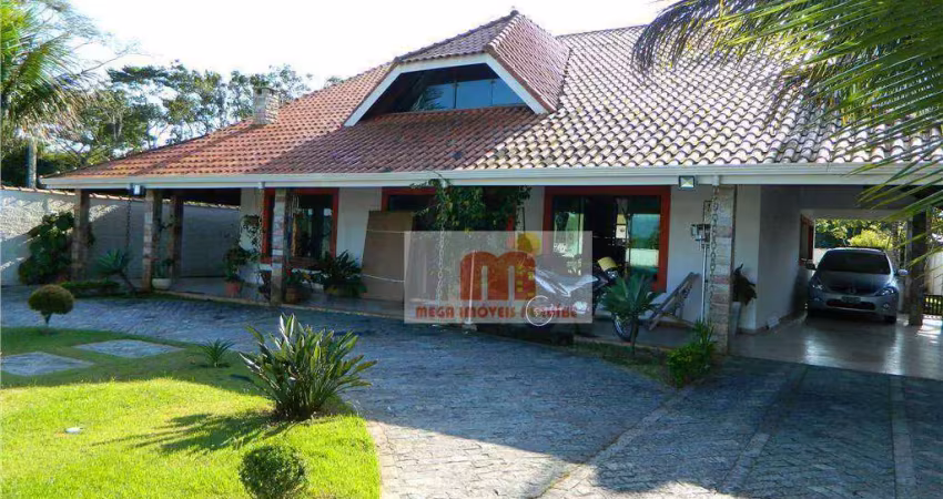 Casa com 4 dormitórios à venda, 500 m² por r$ 2.500.000,00 - bougainvillee v - peruíbe/sp