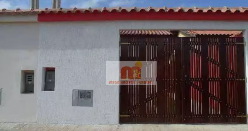 Casa com 2 dormitórios à venda, 60 m² por r$ 270.000,00 - vila erminda - peruíbe/sp