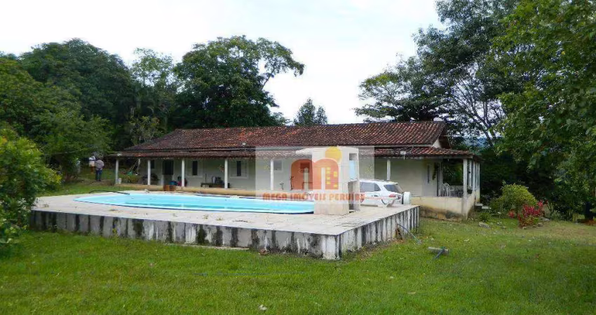 Chácara com 3 dormitórios à venda, 20000 m² por r$ 520.000,00 - centro - pedro de toledo/sp