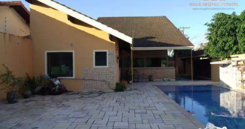 Casa com 5 dormitórios à venda, 348 m² por r$ 1.300.000,00 - balneário são joão batista i - peruíbe/sp