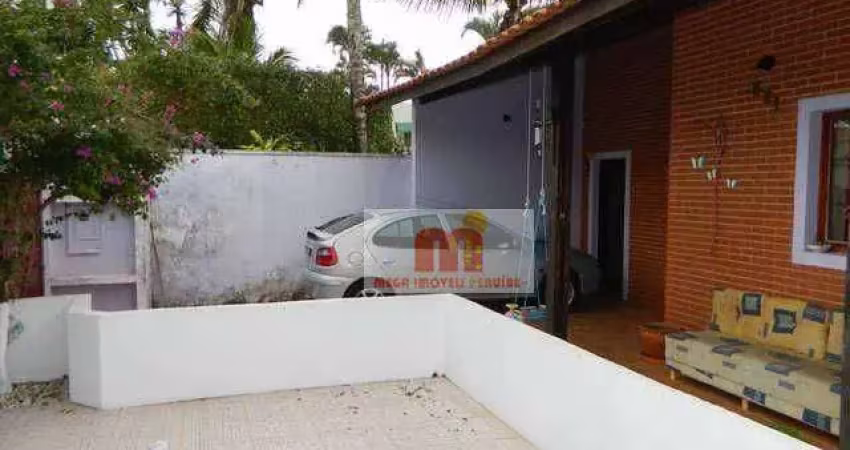 Casa com 3 dormitórios à venda, 147 m² por r$ 440.000,00 - parque balneário oásis - peruíbe/sp
