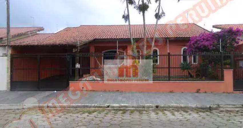 Casa com 3 dormitórios à venda, 130 m² - parque turístico - peruíbe/sp