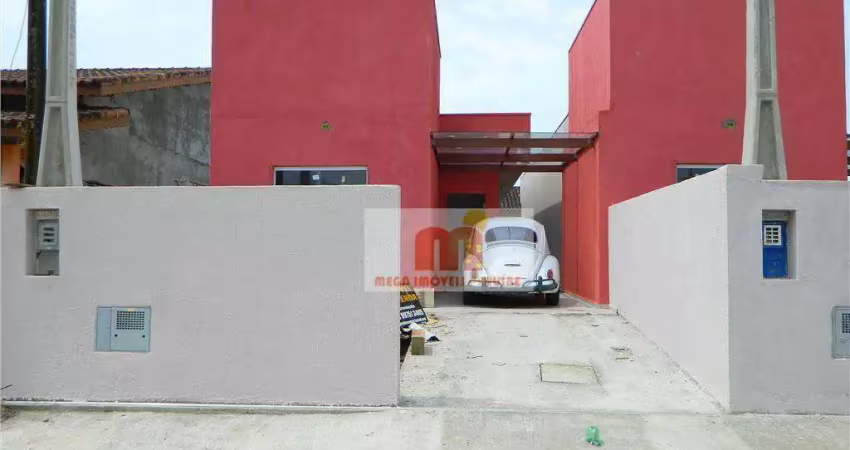 Casa com 2 dormitórios à venda, 88 m² por r$ 260.000,00 - balneário são joão batista ii - peruíbe/sp