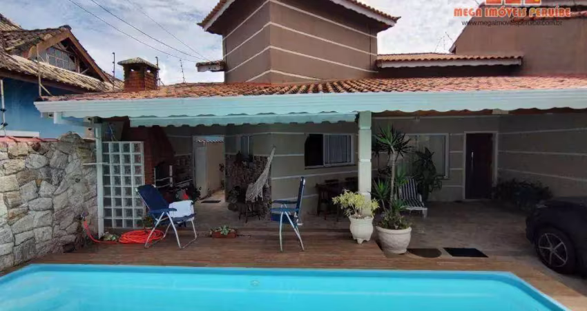 Casa com 3 dormitórios à venda, 140 m² por r$ 695.000,00 - jardim icaraiba - peruíbe/sp