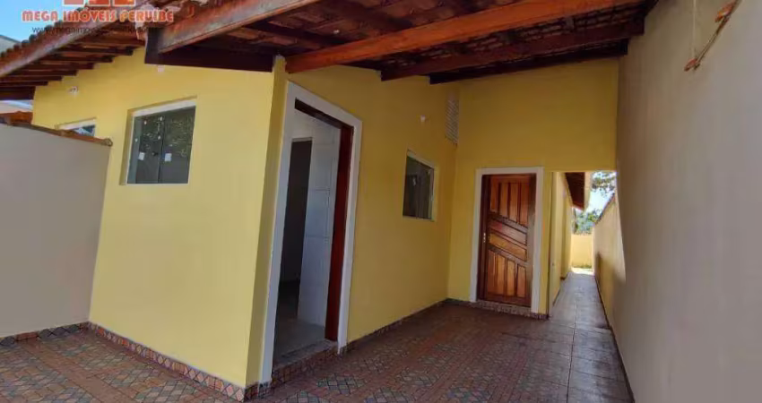 Casa com 2 dormitórios à venda, 68 m² por r$ 220.000,00 - jardim somar - peruíbe/sp
