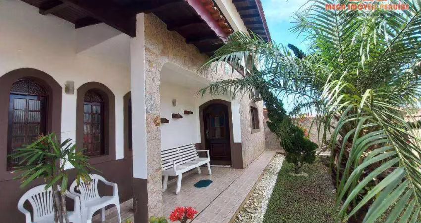 Casa com 3 dormitórios à venda, 297 m² por r$ 850.000,00 - balneário arpoador - peruíbe/sp