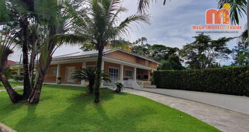 Casa com 4 dormitórios à venda, 289 m² por r$ 1.200.000,00 - bougainvillee v - peruíbe/sp