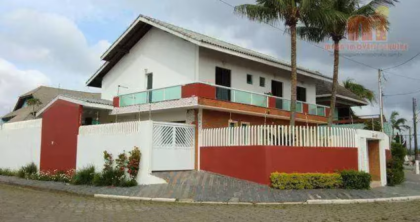 Casa com 5 dormitórios à venda, 300 m² por r$ 1.300.000,00 - balneário três marias - peruíbe/sp