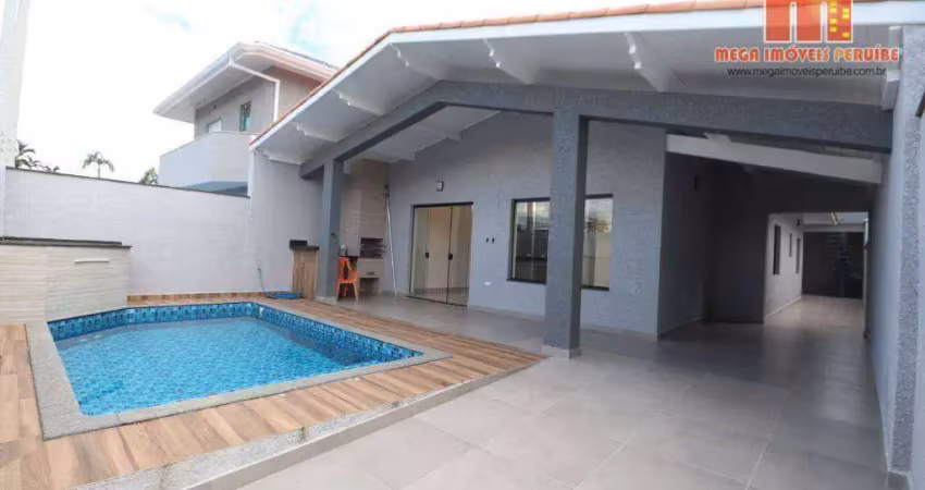 Casa com 3 dormitórios à venda, 157 m² por r$ 700.000,00 - parque balneário oásis - peruíbe/sp