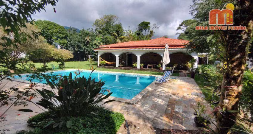 Casa com 6 dormitórios, 280 m² - venda por r$ 1.499.000,00 ou aluguel por r$ 6.520,00/mês - centro - peruíbe/sp
