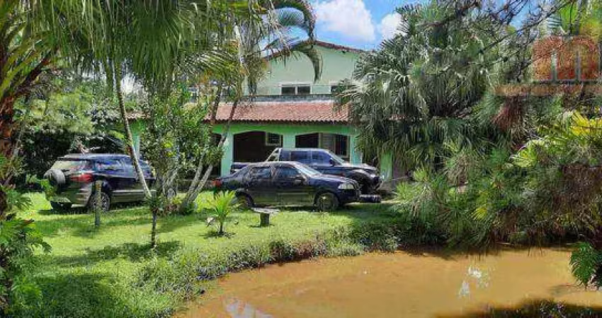 Chácara com 3 dormitórios à venda, 7790 m² por r$ 700.000,00 - bambu - peruíbe/sp