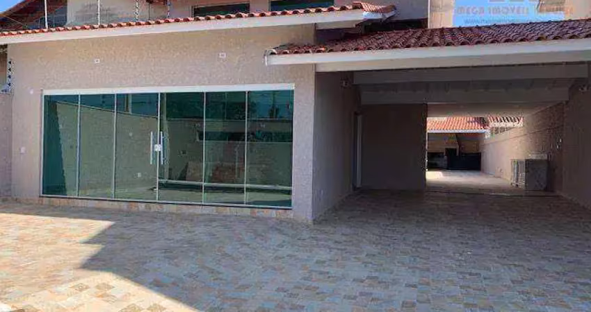 Casa com 4 dormitórios, 231 m² - venda por r$ 1.200.000,00 ou aluguel por r$ 7.000,00/mês - cidade nova peruibe - peruíbe/sp