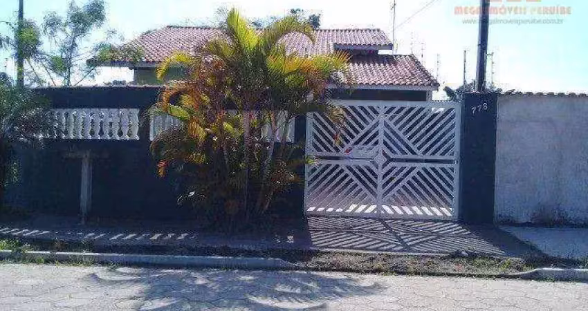 Casa com 3 dormitórios à venda, 125 m² por r$ 320.000,00 - balneário são joão batista ii - peruíbe/sp
