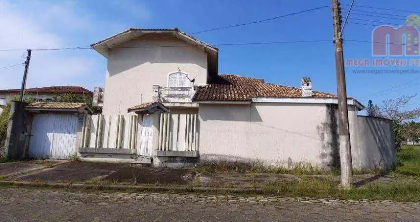 Casa com 3 dormitórios à venda, 220 m² por r$ 580.000,00 - jardim imperador - peruíbe/sp