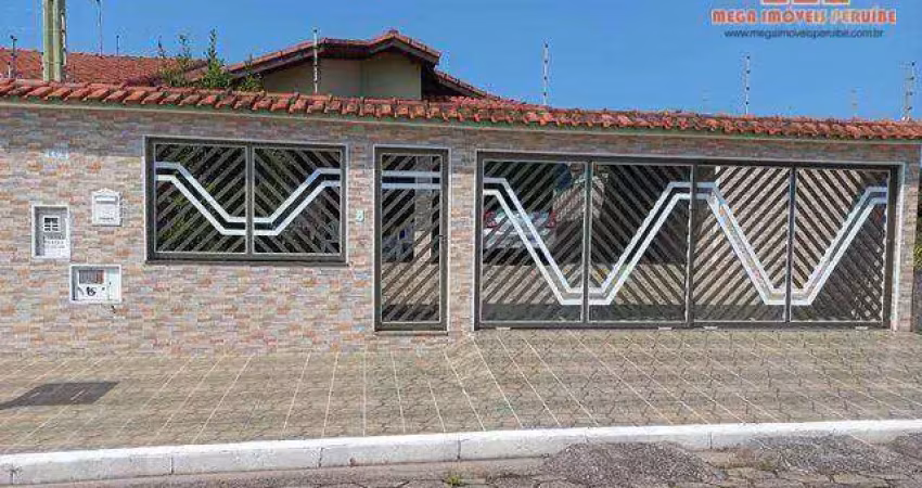 Casa com 3 dormitórios à venda, 158 m² por r$ 650.000,00 - balneário continental - peruíbe/sp