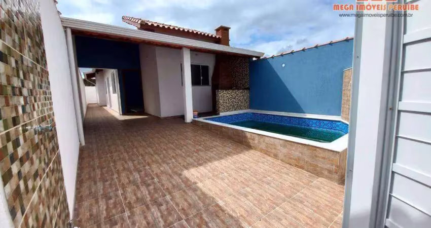 Casa com 2 dormitórios à venda, 84 m² por r$ 330.000,00 - flora rica ii - peruíbe/sp