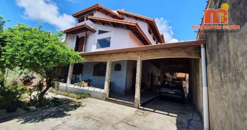 Casa com 7 dormitórios à venda, 400 m² por r$ 750.000,00 - cidade nova peruibe - peruíbe/sp
