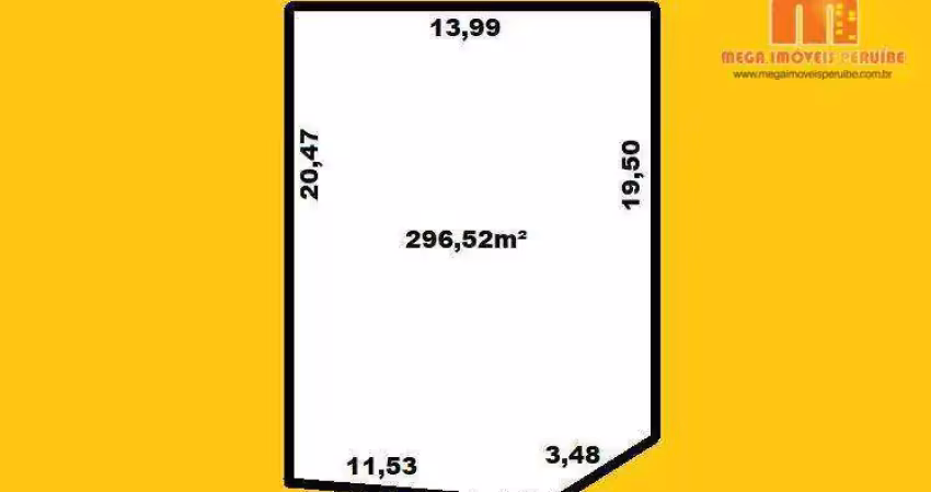 Terreno à venda, 296 m² por r$ 225.000,00 - jardim mar e sol - peruíbe/sp
