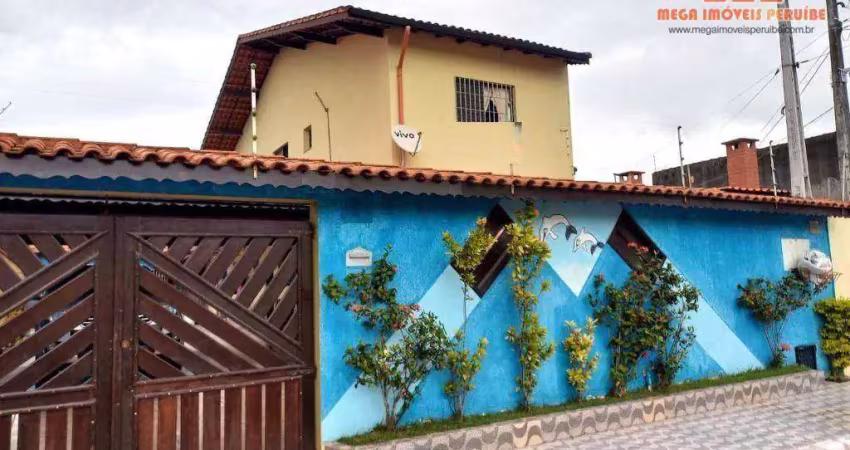 Casa com 4 dormitórios à venda, 184 m² por r$ 530.000,00 - estância balneária belmira novaes - peruíbe/sp