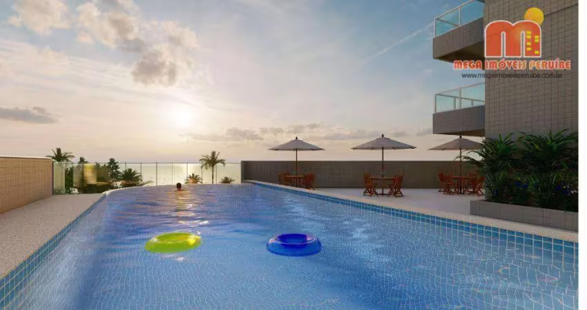 Apartamento com 2 dormitórios à venda, 75 m² por r$ 499.000,00 - mirim - praia grande/sp