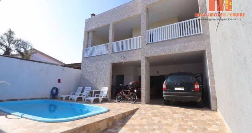 Casa com 6 dormitórios à venda, 240 m² por r$ 1.100.000,00 - parque balneário oásis - peruíbe/sp