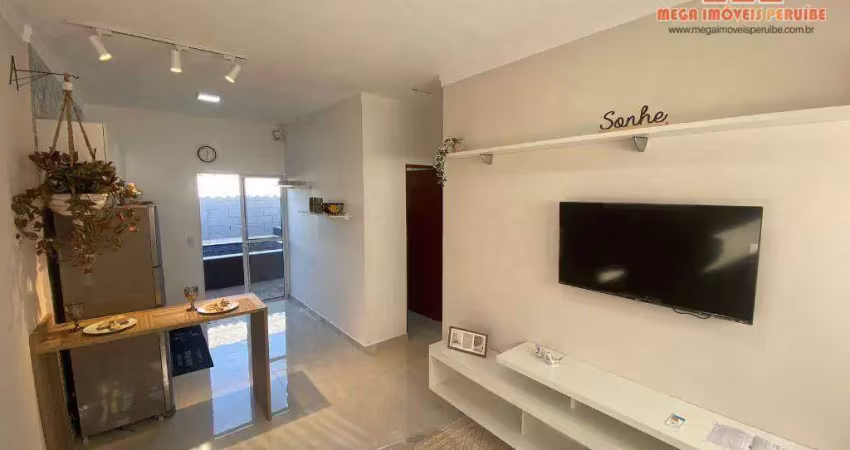 Casa com 2 dormitórios à venda, 50 m² por r$ 299.000,00 - cibratel 2 - itanhaém/sp