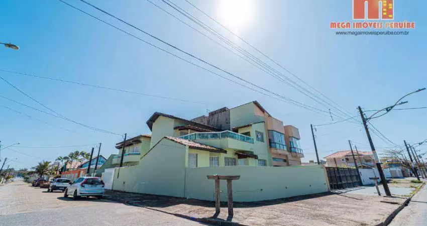Casa com 4 dormitórios à venda, 222 m² por r$ 795.000,00 - jardim ribamar - peruíbe/sp