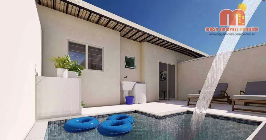 Casa em condomínio fechado com 2 quartos à venda no Cibratel II, Itanhaém 