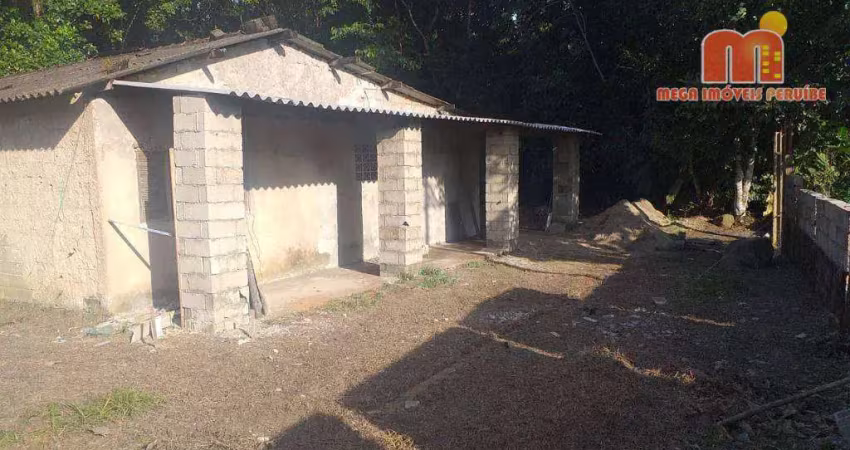 Chácara com 4 dormitórios à venda, 12000 m² por r$ 350.000 - bananal - peruíbe/sp