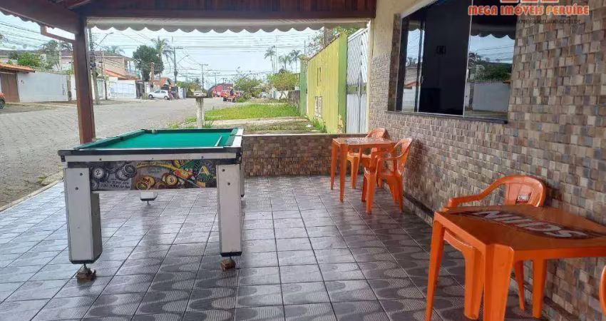 Salão à venda com apartamento sobreloja, 320 m² por r$ 900.000 - jardim brasil - peruíbe/sp