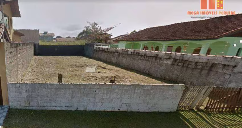 Terreno à venda, 275 m² por r$ 195.000,00 - balneario josedy - peruíbe/sp