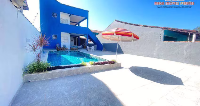 Casa com 4 dormitórios à venda, 200 m² por r$ 460.000,00 - balneário aclimação - itanhaém/sp