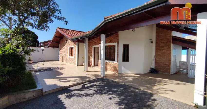Casa à venda em 2 lotes, com 3 suites, 242 m² por r$ 950.000 - jardim imperador - peruíbe/sp