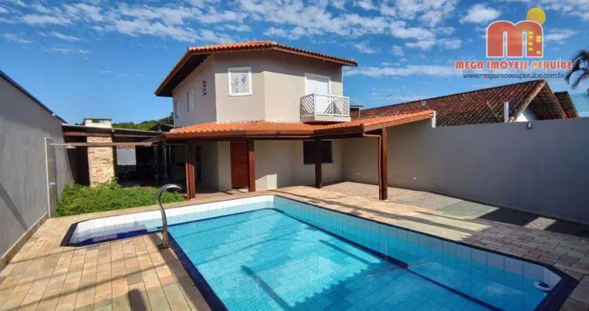 Casa com 3 dormitórios à venda, 200 m² por r$ 700.000,00 - jardim casablanca - peruíbe/sp