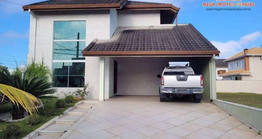 Casa com 4 dormitórios à venda, 234 m² por r$ 1.200.000,00 - jardim três marias - peruíbe/sp