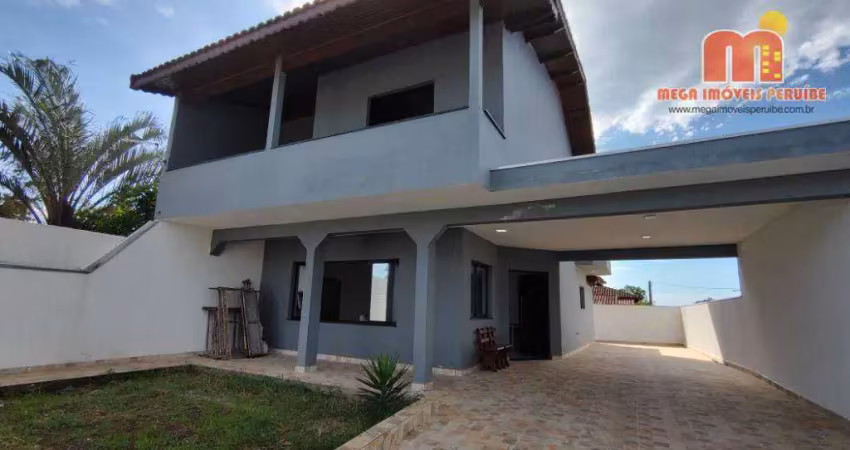 Casa com 4 dormitórios, 237 m² - venda por r$ 750.000,00 ou aluguel por r$ 5.000,00/mês - centro - peruíbe/sp